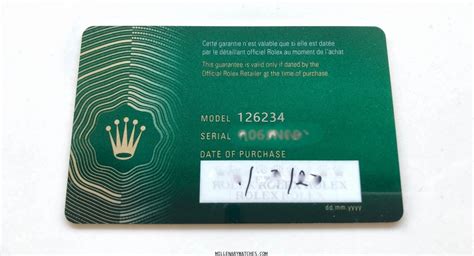 rolex nfc|rolex new warranty card.